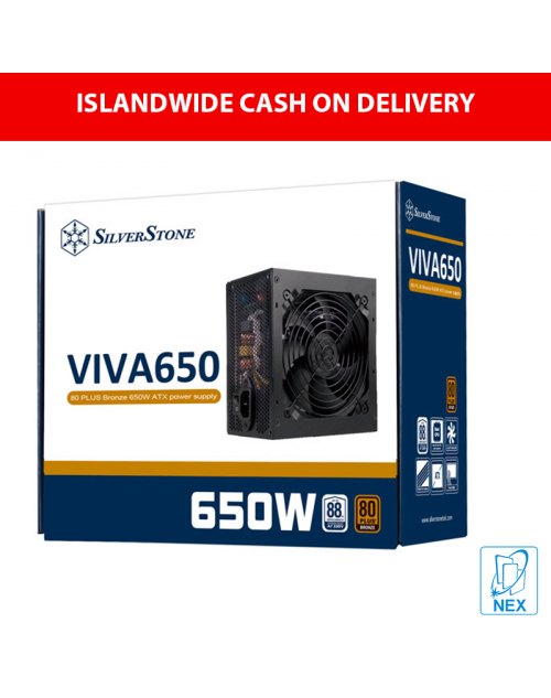 Silverstone VIVA 650 Bronze 80 PLUS Bronze 650W ATX PSU